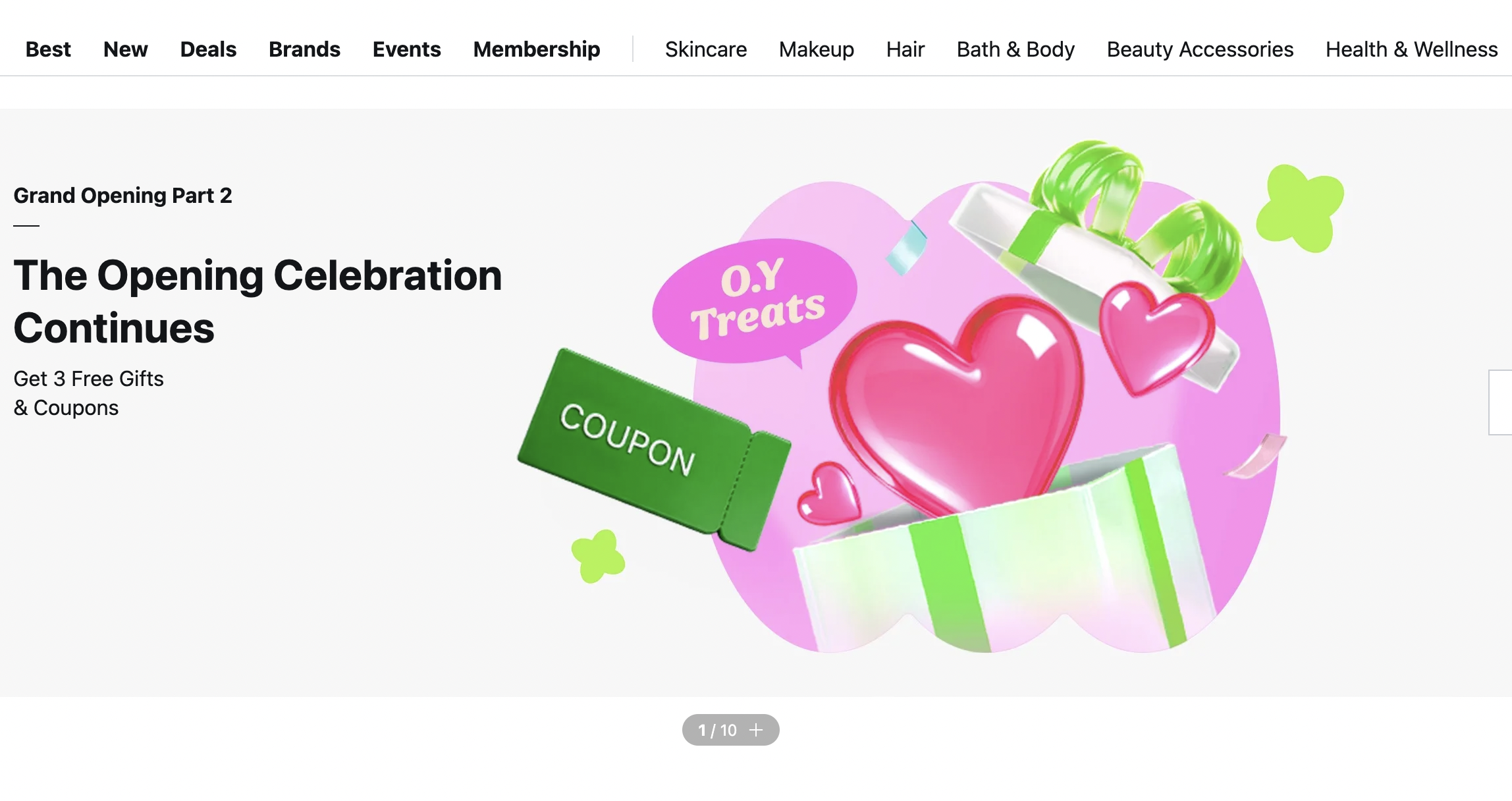Olive Young Us store opening