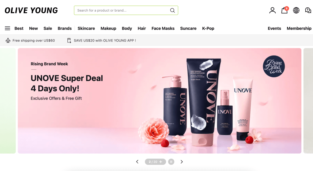 Olive Young Global pros and cons